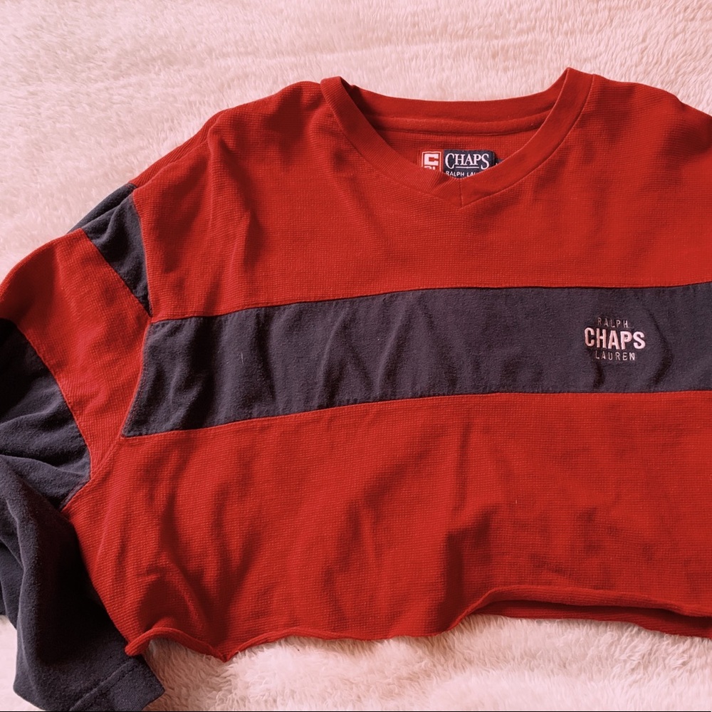 chaps long sleeve
